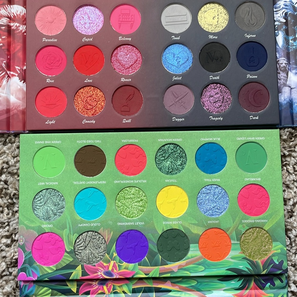 Nomad Bosque Nuboso de Monteverde & Verona Amore e Morte Palettes - Picture 13 of 15
